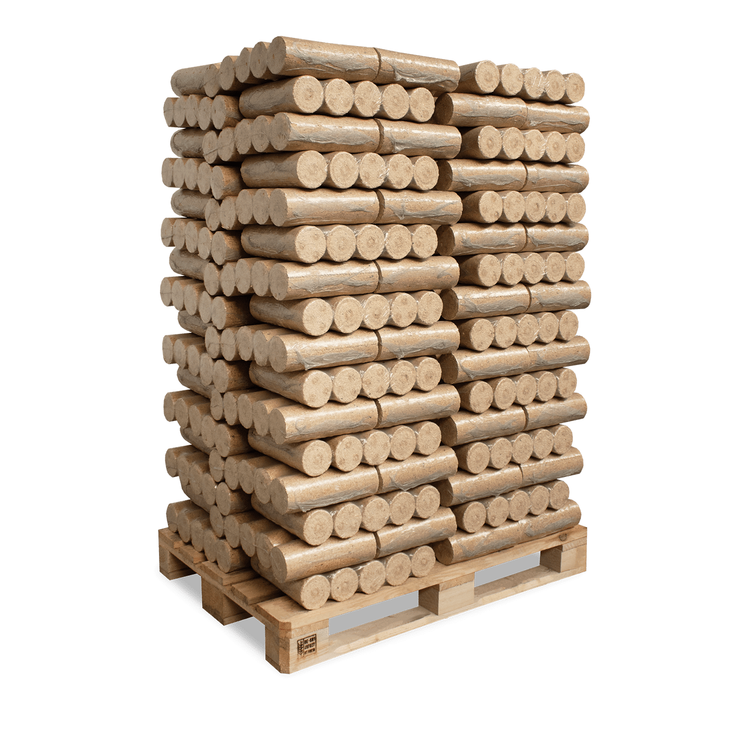 Holz-Briketts A1 DIN EN NORM deutsche discount Rundbriketts 4,8 kwh